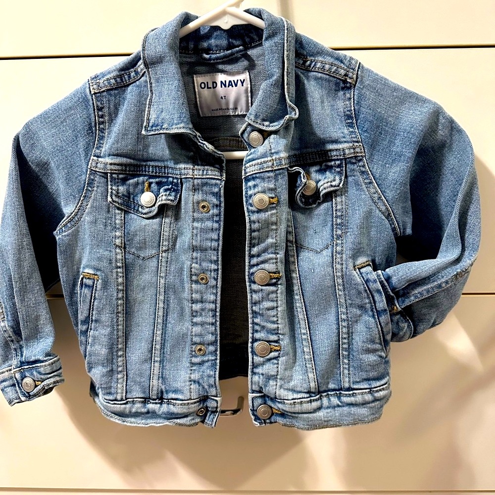 Kids Blue Denim Jacket